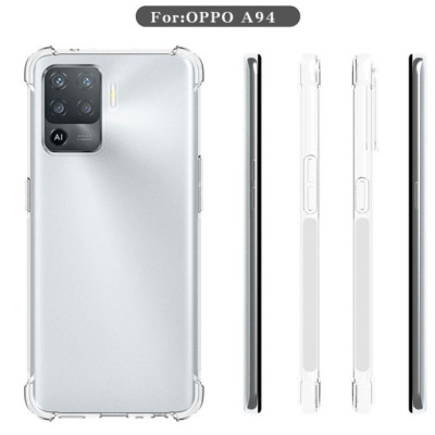 Ốp lưng dẻo trong chống sốc dành cho OPPO A94 - Hàng nhập khẩu