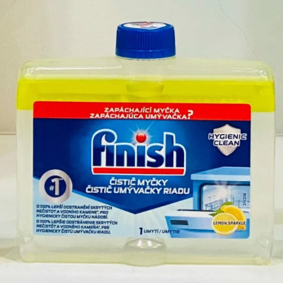 Dung dịch vệ sinh máy rửa bát Finish 250ml (thị trường Đức) - Giao ngẫu nhiên