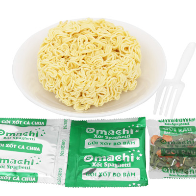6/6 Thùng 12 hộp mì trộn Omachi xốt Spaghetti 105g