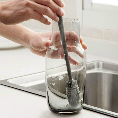 Cây cọ rửa cốc chén, bình sữa silicon, cây rửa cốc ly, cọ silicon, cọ cốc, chai lọ, bình sữa cao cấp, cọ vệ sinh chai