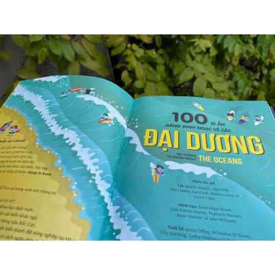 Sách - 100 Bí Ẩn Đáng Kinh Ngạc Về Các Đại Dương - Đinh Tị Books