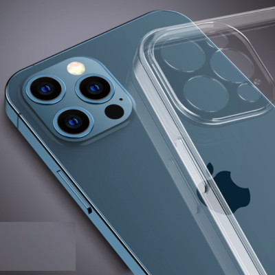 Ốp cho iPhone 12 Pro Max, 12 Pro, 12, 12 Mini - Silicon hãng Gor có gờ bảo vệ camera Hàng nhập khẩu