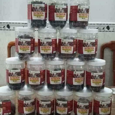 COMBO HAI HỘP HÀ THỦ Ô ĐỎ NGUYÊN CHẤT MẸ KEN-MỖI HỘP 500gr
