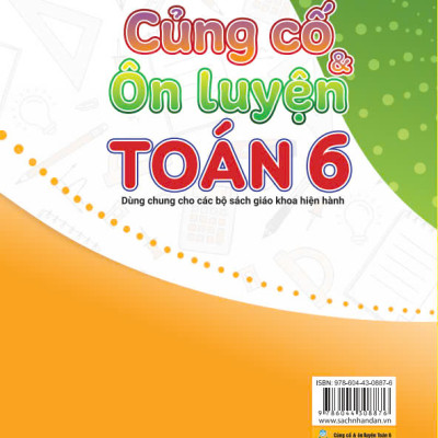 Sách - Củng Cố & Ôn Luyện Toán 6 - Theo chương trình GDPT mới - ndbooks