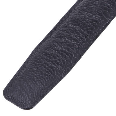  Thắt lưng nam da đà điểu Huy Hoàng trơn 3,5P màu đen, nâu đất, vàng bò, nâu đỏ HC4409-10-11-12
