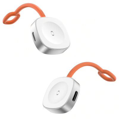 Đế dock sạc nhanh từ tính cho Apple Watch Ultra/10/9/8/7/6/5/4/SE/3/2/1 hiệu WIWU Wi-M23 - Thiết kế nhỏ gọn,  Chip Ai điều chỉnh dòng điện, Chuẩn sạc MFI - Hàng nhập khẩu