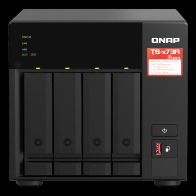 Thiết bị lưu trữ Nas QNAP, Model: TS-473A-8G -  Hàng chính hãng