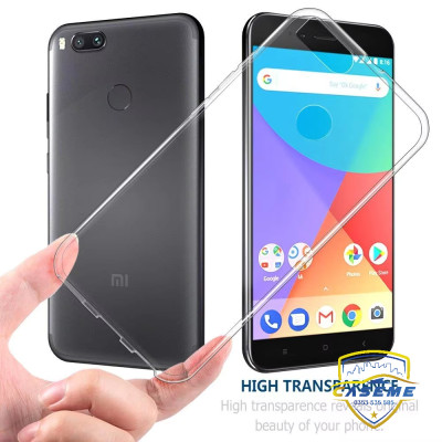 Ốp lưng dành cho Xiaomi Mi A1/ Mi 5X silicon TPU dẻo trong suốt dày dặn chống sốc, chống xước cao cấp - Hàng chính hãng