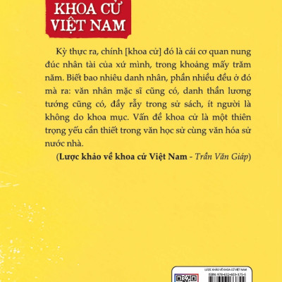 Lược Khảo Về Khoa Cử Việt Nam - TH95