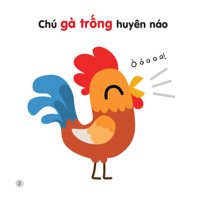 Sách 200 Từ Vựng Mẹ Cùng Con Học Nói - Các Loài Động Vật Đáng Yêu
