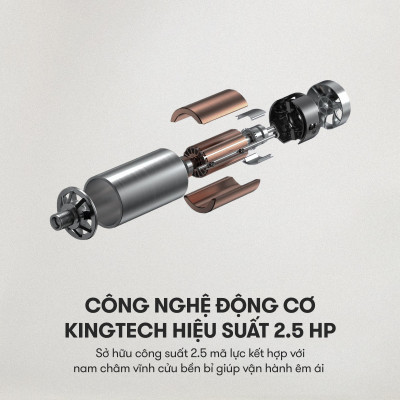 Máy chạy bộ KINGSPORT Kungfu đơn năng, tiết kiệm điện năng, gấp gọn tại nhà
