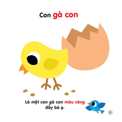Sách 200 Từ Vựng Mẹ Cùng Con Học Nói - Các Loài Động Vật Đáng Yêu