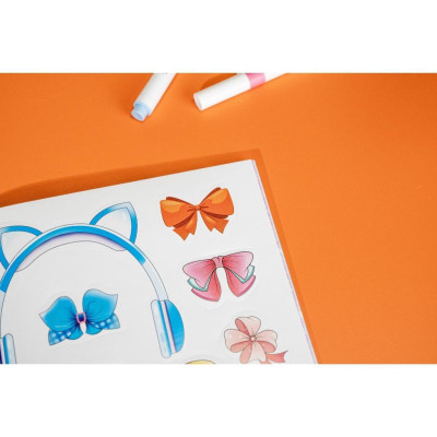 Sách - Trang Điểm Sáng Tạo - Bóc Dán Và Tô Màu - Combo 5 Chủ Đề - Đinh Tị Books