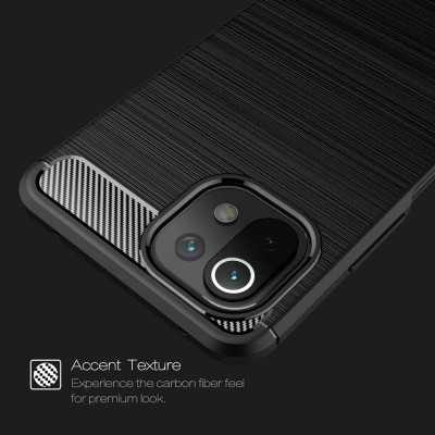 Ốp lưng chống sốc vân kim loại cho Xiaomi Mi 11 5G hiệu Likgus (bảo vệ toàn diện, chống va đập) - hàng nhập khẩu 
