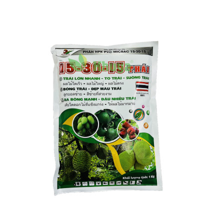 Phân bón NPK 15 - 30 - 15 Thái Lan 1kg