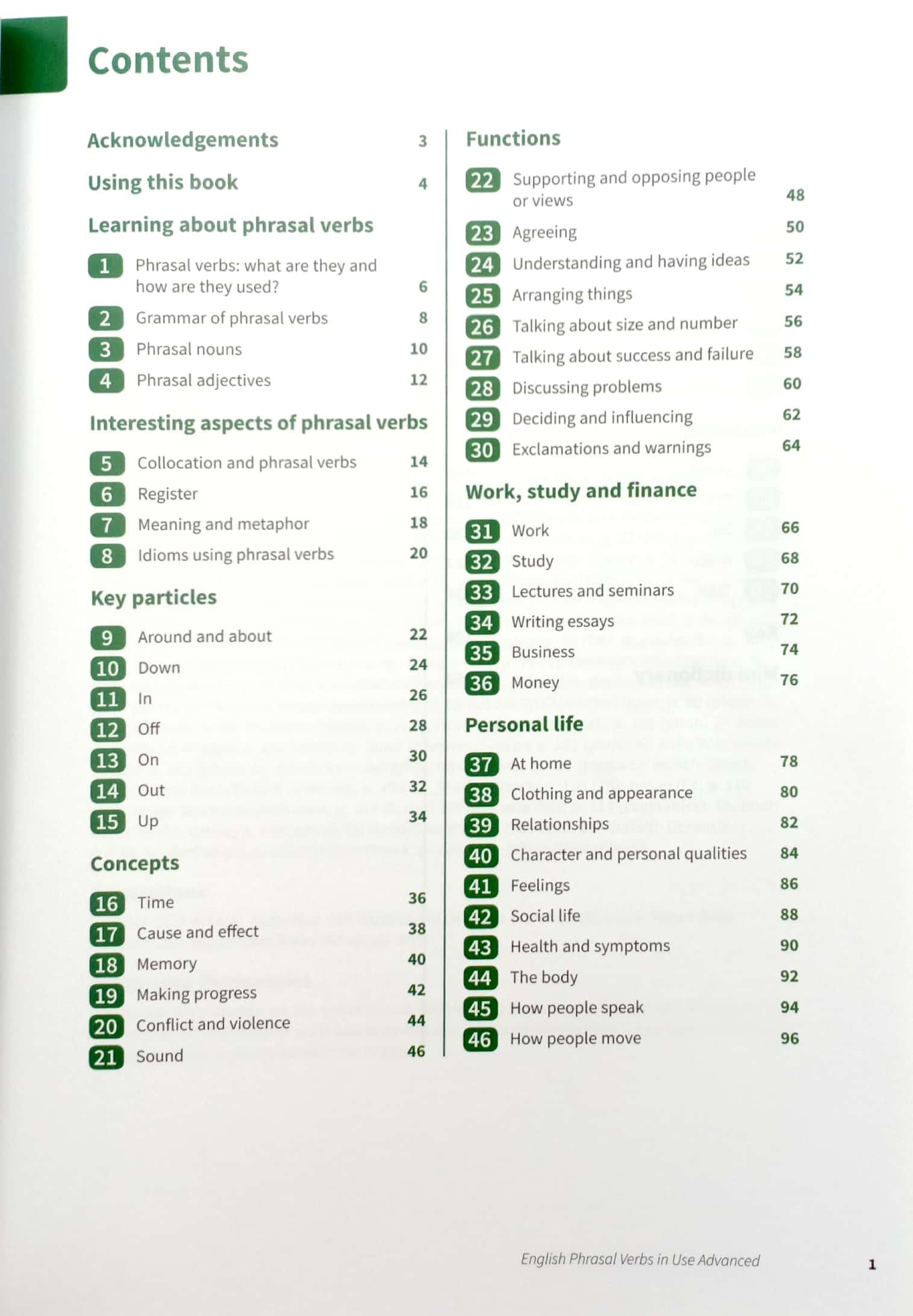 English Phrasal Verbs In Use Advanced Book With Answers (Vocabulary in Use)