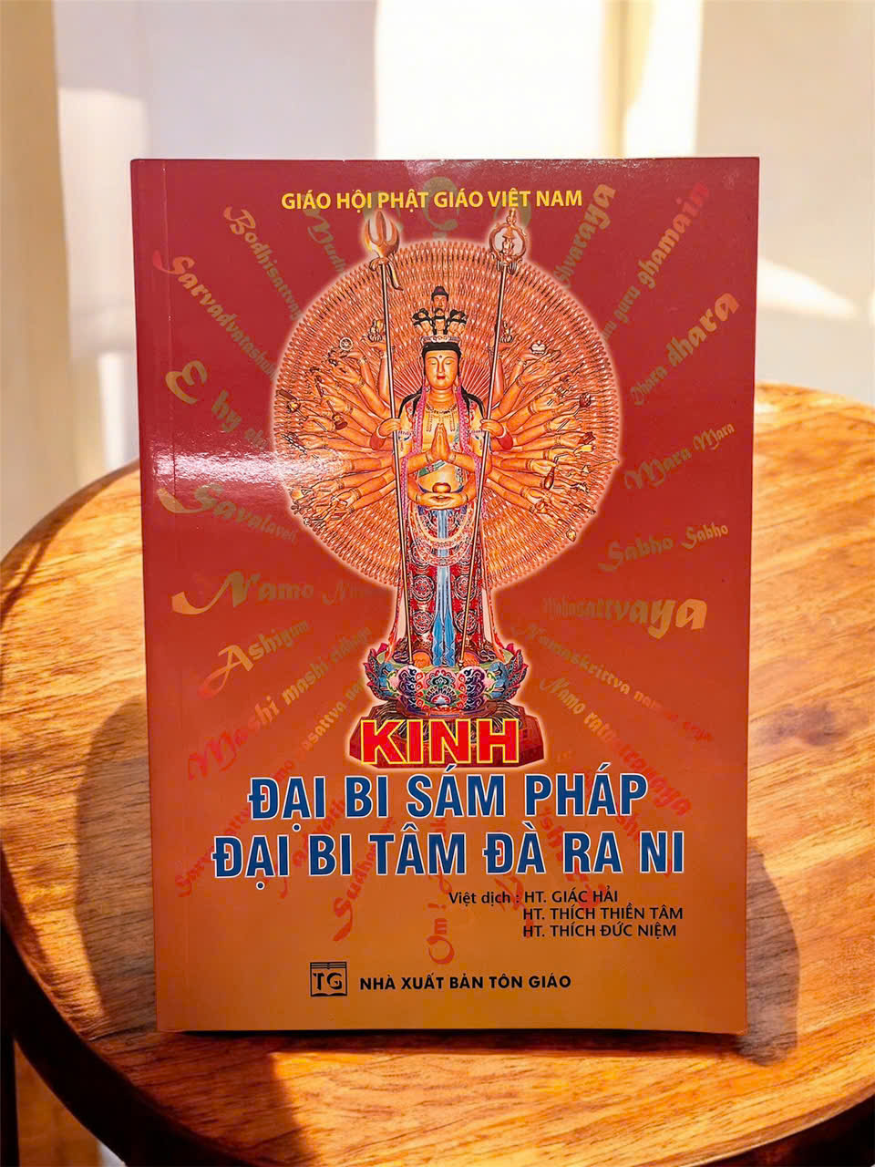 Sách - Kinh Đại Bi Tâm Đà Ra Ni (tranh màu )