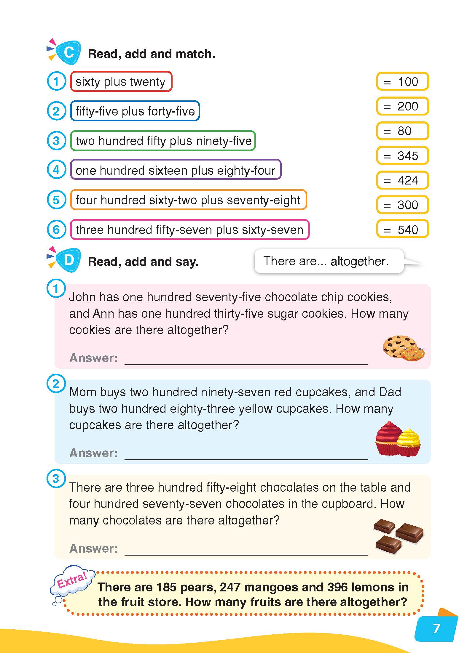 i-Learn English for Math 3 Student