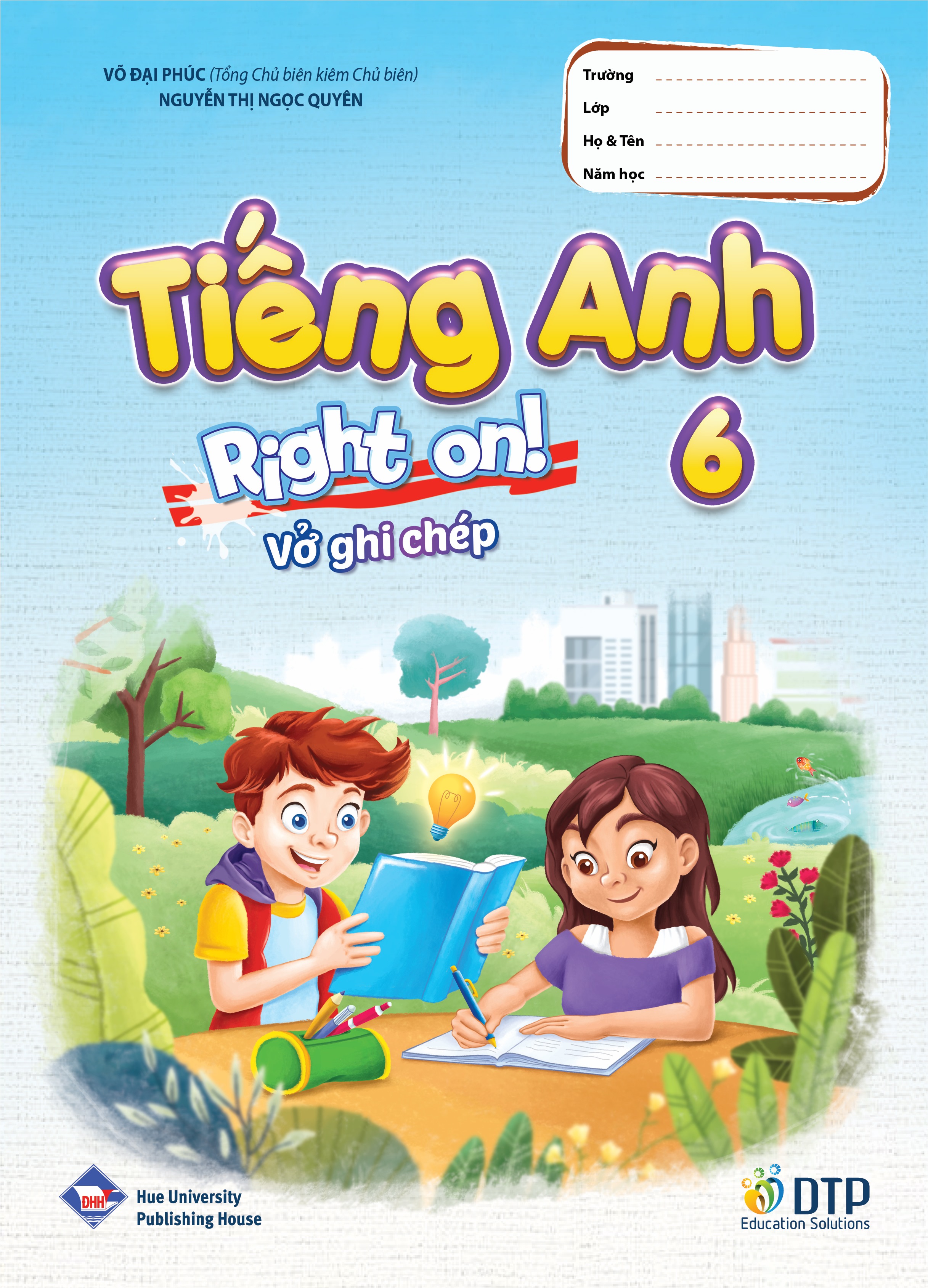 Tiếng Anh 6 Right On! trọn bộ (Sách bài học, Sách bài tập, Vở ghi chép)