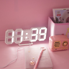 Đồng Hồ LED Để Bàn BUDECOR và Treo Tường Sang Trọng 