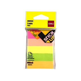 Giấy Note 5 Màu - Deli 7154