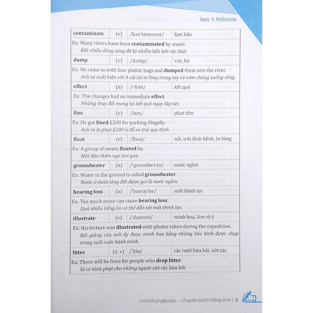 Sách - Luyện Chuyên Sâu Ngữ Pháp Và Từ Vựng Tiếng Anh Lớp 8 - Tập 2 - Minh Thắng