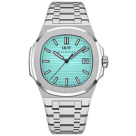 Đồng hồ nam chính hãng IW Carnival IW721G-`13,kính sapphire,chống xước,chống nước 50m,Bh 24 tháng,máy cơ (automatic)
