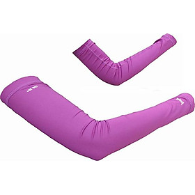 Găng tay ống chống nắng UPF50+ tím nhạt Zigzag GLV00205