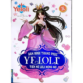Sách - Dán Hình Trang Phục Yeloli - Tiên Nữ Loli Mộng Mơ - Minh Thắng