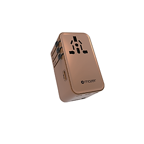 Củ sạc du lịch đa năng PD160W Mazer GaN Infinite IFTravel1160PD có cáp USB C tích hợp - Hàng chính hãng