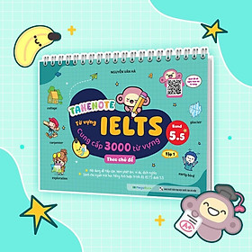 Sách - Takenote Ielts 3000 Từ Vựng Theo Chủ Đề - Band 5.5 - Tập 1 - Megabook