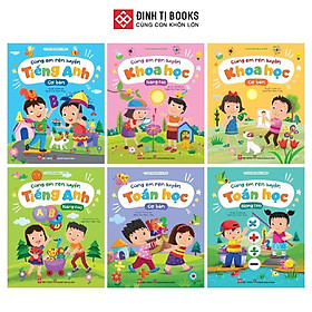 Sách - Cùng Em Rèn Luyện - Cho Trẻ 3 - 9 Tuổi - Combo 6 Cuốn - Đinh Tị Books