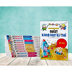 Combo Quiz! Khoa học kì thú 10 cuốn (chọn ngẫu nhiên)
