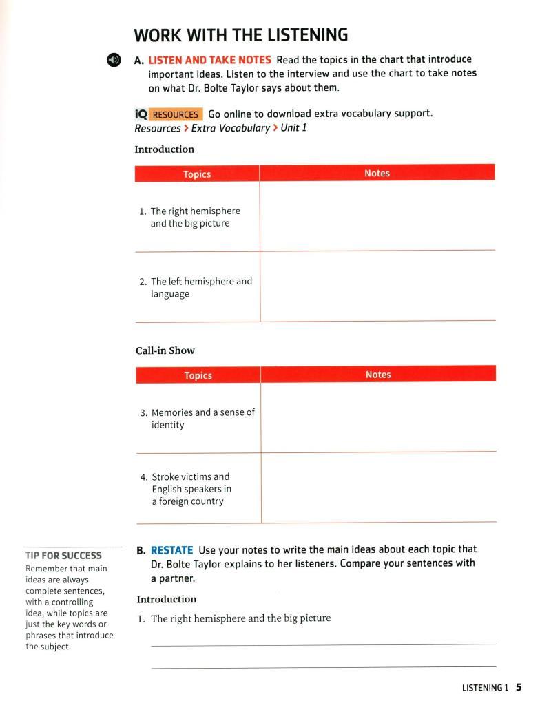 Q: Skills For Success: Level 5: Listening And Speaking Student Book With iQ Online Practice - 3rd Edition