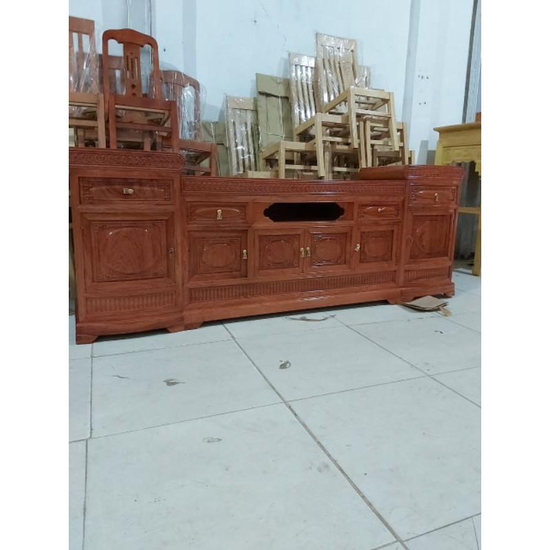 kệ tivi gỗ tự nhiên. kt từ 1m đến 2m tư.