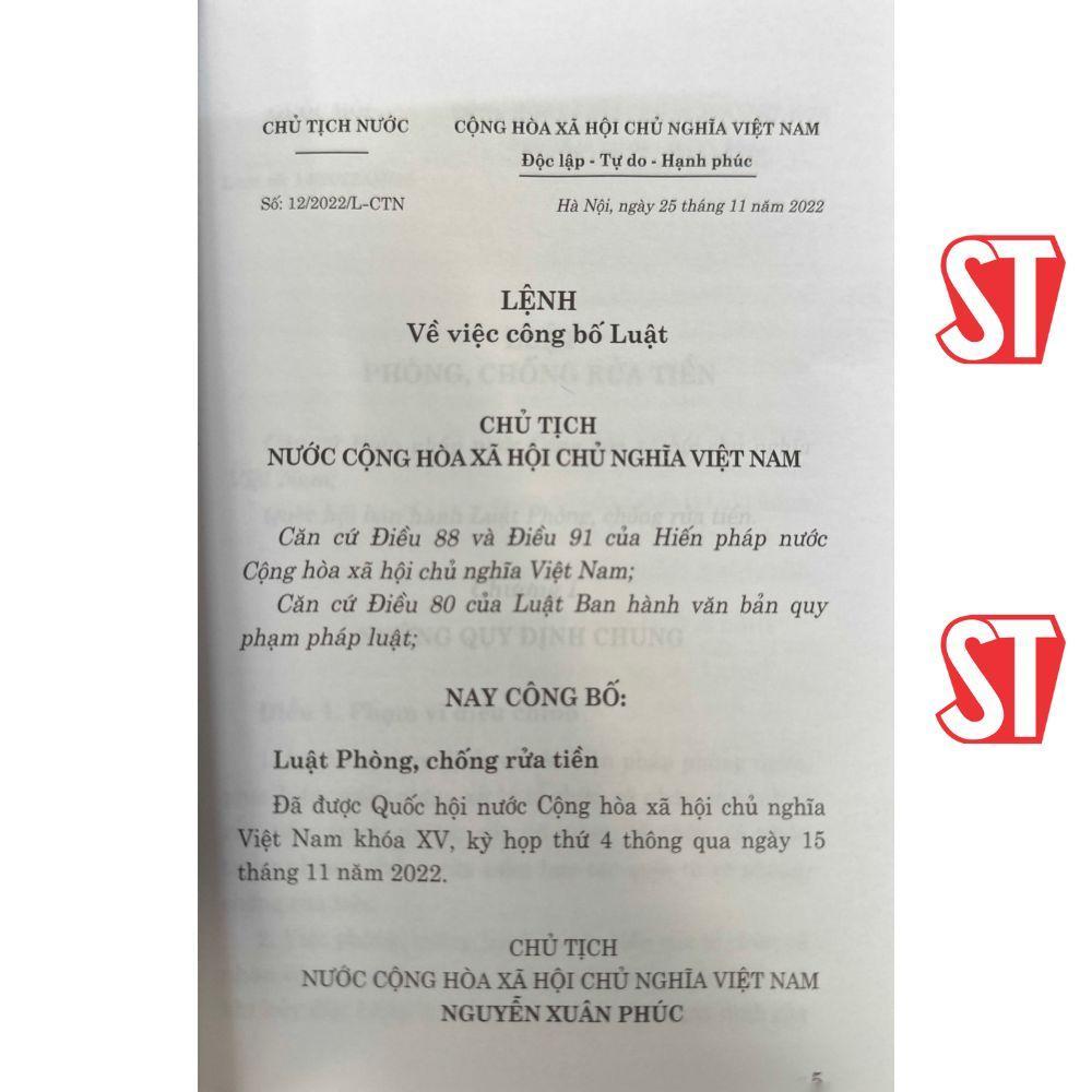 Sách - Luật Phòng, Chống Rửa Tiền - NXB Chính Trị Quốc Gia