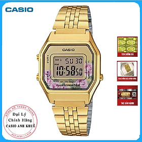 Đồng Hồ Nữ Dây Kim Loại Casio LA680WGA-4CDF (33.5 x 28.6 mm)