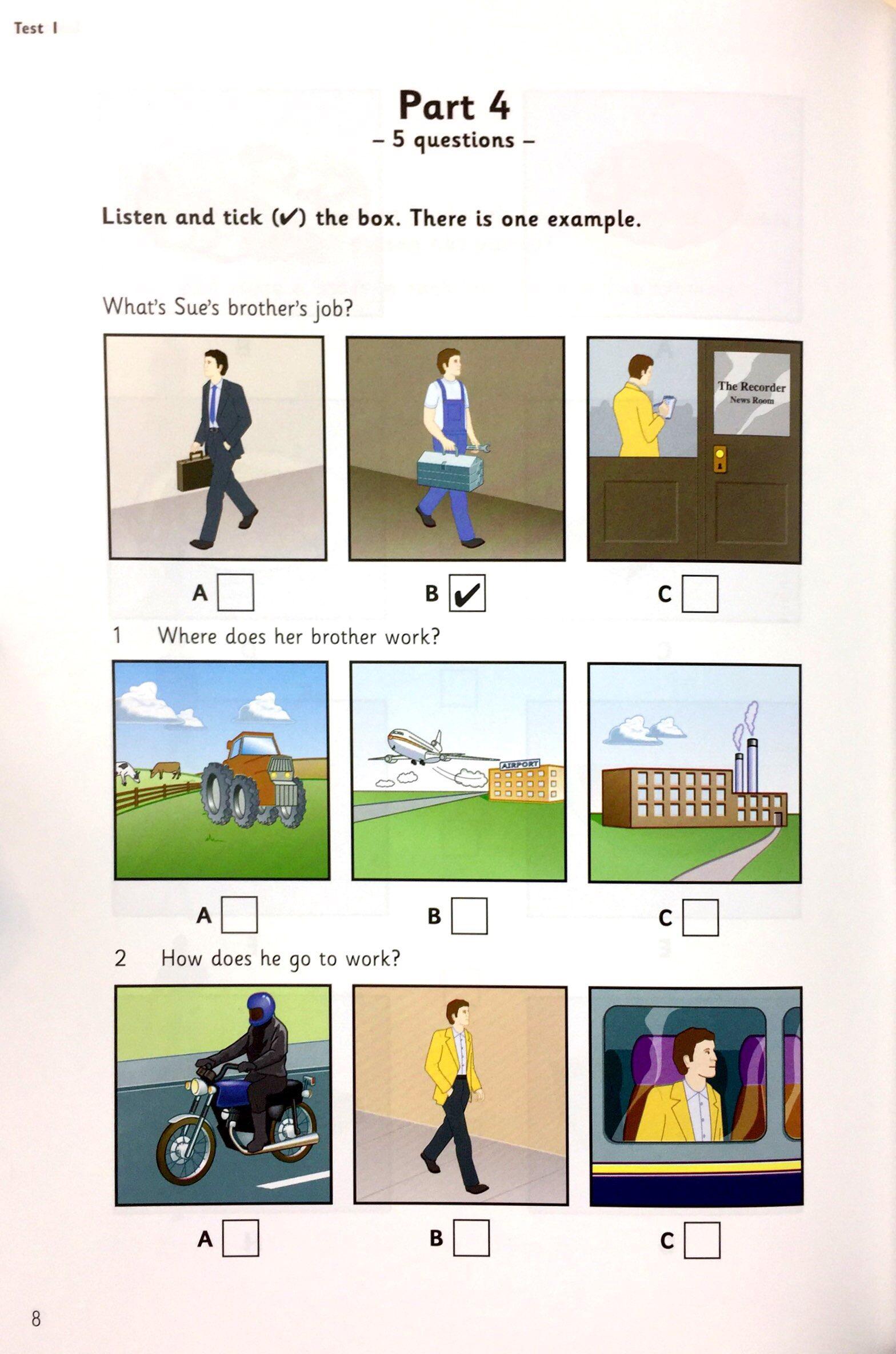 Cambridge Young Learner English Test Flyers 1: Student Book