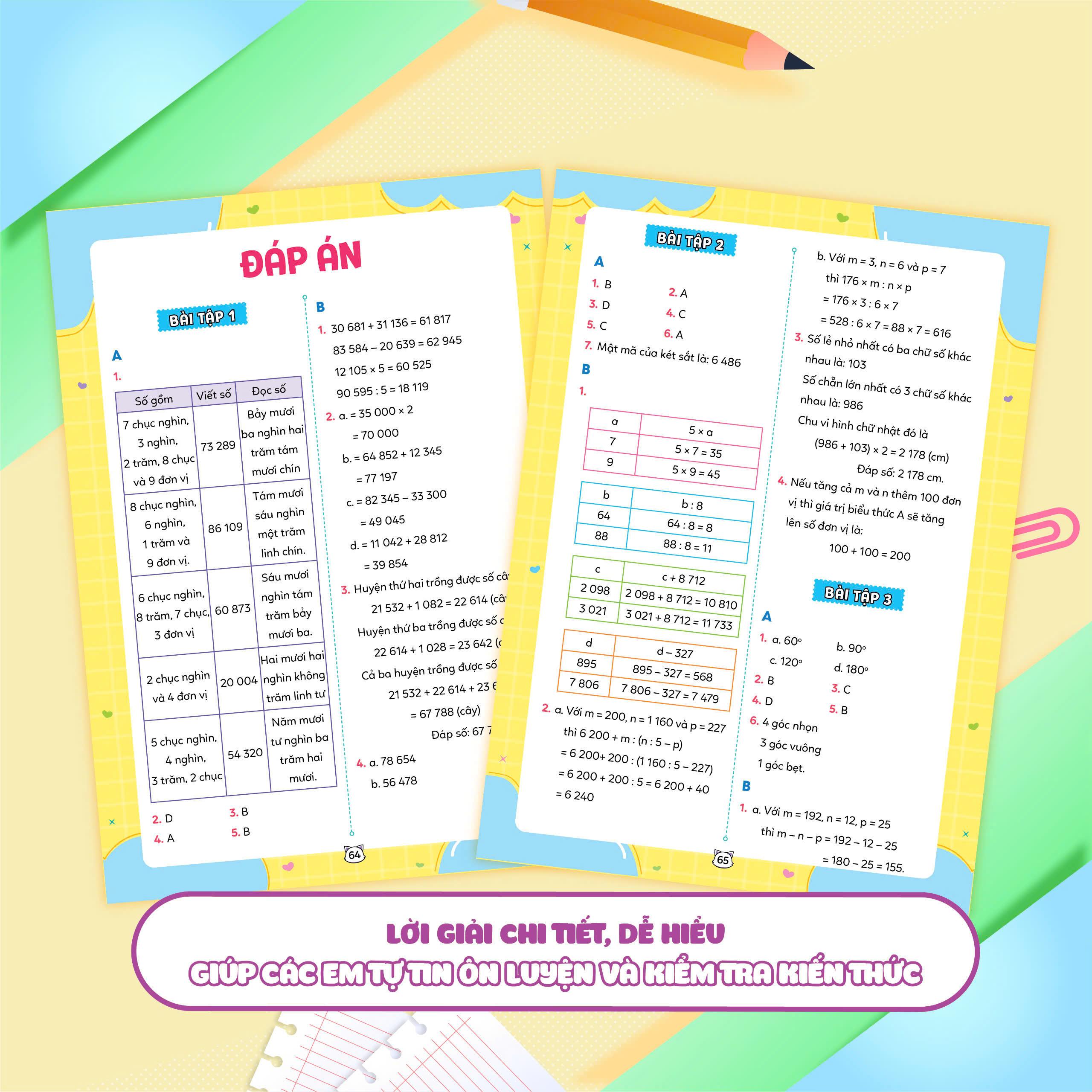 Sách - Vở Bài Tập Toán Tăng Cường Lớp 4 - Tập 1 (Theo Sách Giáo Khoa Kết Nối Tri Thức Với Cuộc Sống)