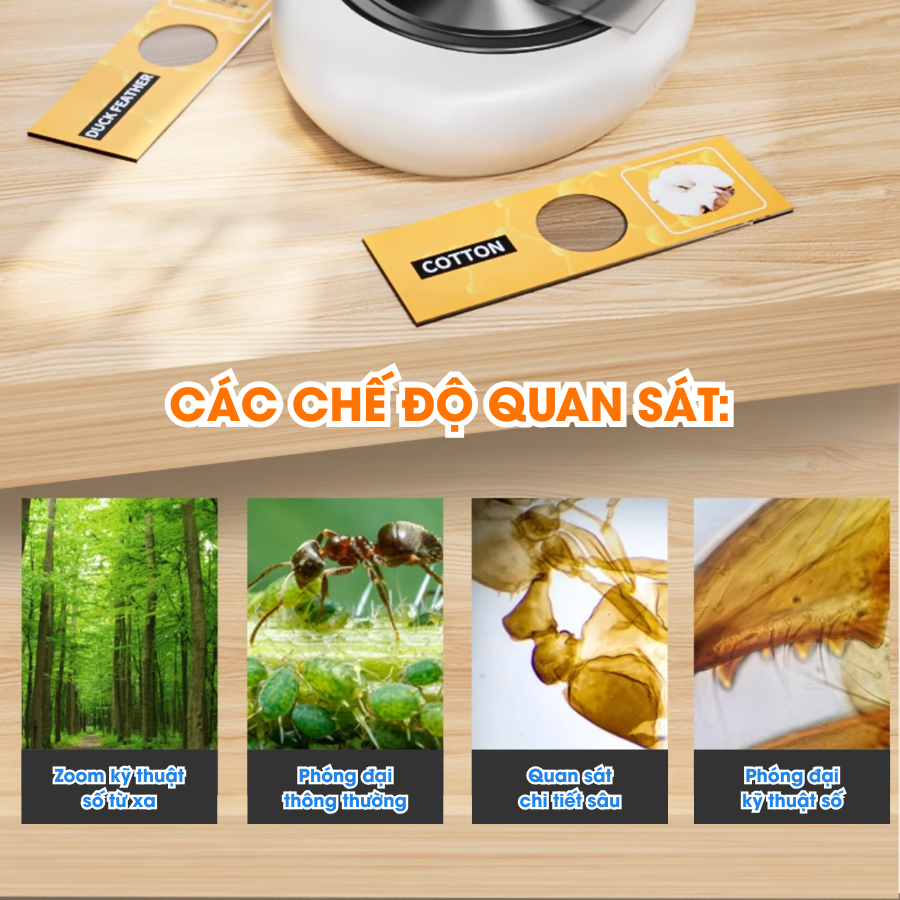 SCIENCE HORSE - SD669 - Kính Hiển Vi Điện Tử Wifi (STEAM)