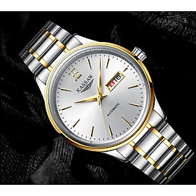 Đồng hồ nam chính hãng Kassaw K883-1 hàng mới 100% ,kính sapphire chống nước,chống xước,máy cơ (Automatic),dây kim loại thép không gỉ 316L ,kiểu dáng đơn giản ,size mặt to 42mm