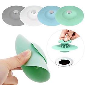 Miếng ngăn rác và giữ nước bồn rửa chén, lavabo, bồn rửa mặt PaKaSa (giao màu ngẫu nhiên)