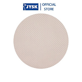Tấm lót đĩa | JYSK Furu | polyester | vàng cát | DK38cm