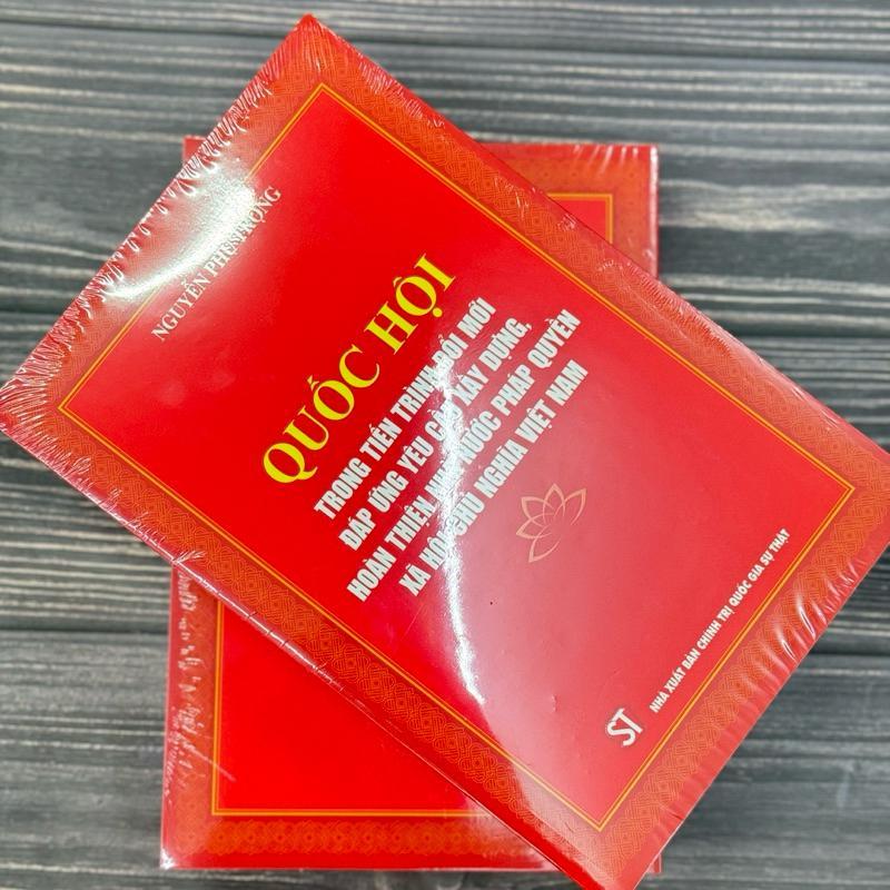 Sách - Quốc Hội Trong Tiến Trình Đổi Mới Đáp ứNg Yêu Cầu Xây Dựng, Hoàn Thiện Nhà Nước Pháp Quyền Xã Hội Chủ Nghĩa Việt Nam - NXB Chính Trị Quốc Gia