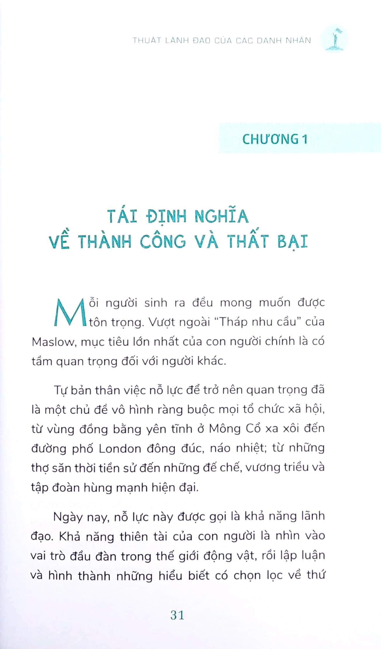 Thuật Lãnh Đạo Của Các Danh Nhân