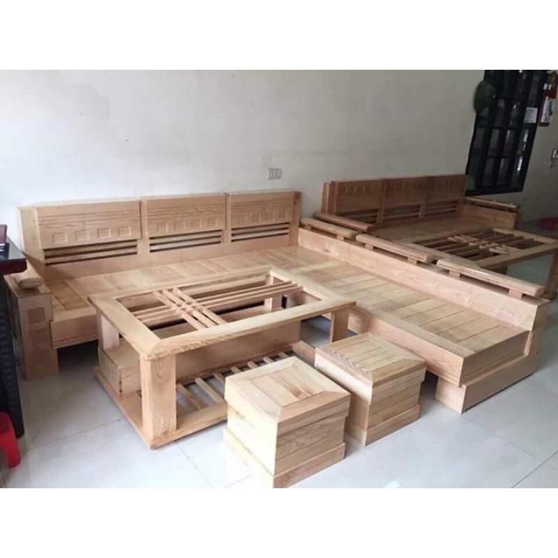 Bộ bàn ghế gỗ sồi .