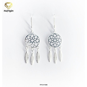 Bông tai bạc 925 Huệ Ngân - Dreamcatcher RYE141068