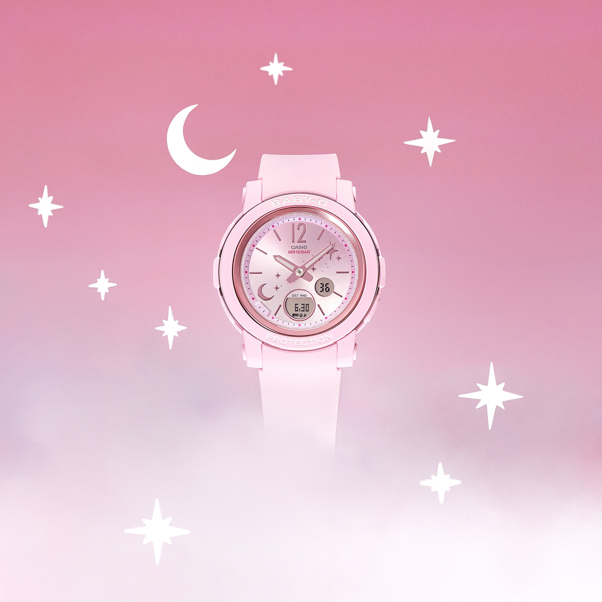 ĐỒNG HỒ CASIO BABY-G BGA-290DS-4ADR CHÍNH HÃNG