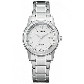 Đồng Hồ Nữ Citizen Dây Thép Không Gỉ FE1220-89A - Mặt Trắng