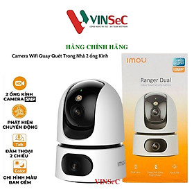 Camera Wifi IMOU 2 Mắt Ranger Dual 10MP IPC-S2XP-10M0WED - HÀNG CHÍNH HÃNG
